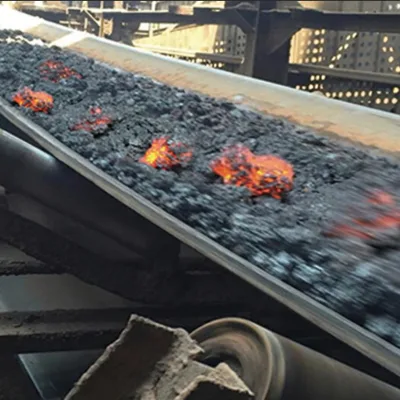 Custom Flat Rubber Conveyor Belt Heat Resistant Conveyor Belt for High Temperature