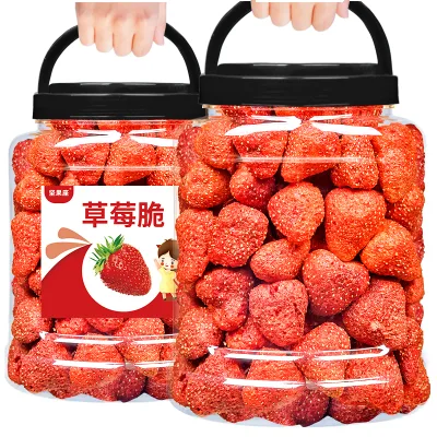 Wholesale Asian Snacks Freeze Dried Fruit 1000g Freeze Dried Strawberry Chinese Snacks