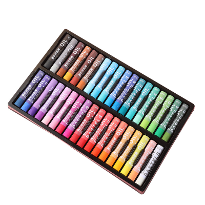 Bview Art 12 24 36 48 Vibrant and Creamy Colors Heavy Oil Pastels for Kids Beginners Student