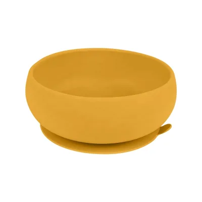 Baby Food Supplement Anti-fall and Non-slip Food Grade Silicone Deep Bowl