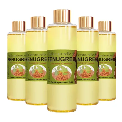 Hypoallergenic Non-Greasy Fenugreek Oil for Buttock Contouring Body Shaping Silky Skin 200ml Dropshipping
