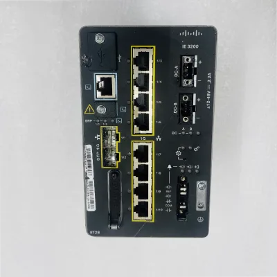IE-3200-8P2S-E 8-Port Industrial Switch with 6RJ45+2SFP DIN Rail -20°C~60°C PLC Control Electrical Equipment