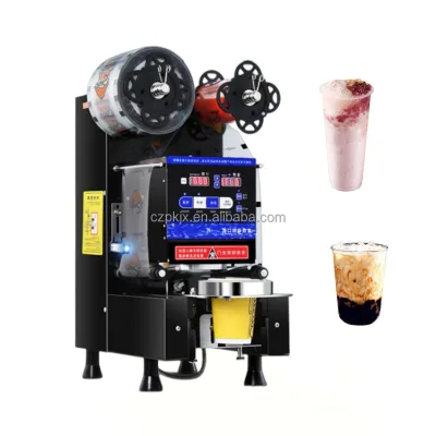 Factory Sale Automatic Auto Cup Sealer Machines Yogurt Cup Sealer 90mm 95mm Paper Cup Sealing Machines