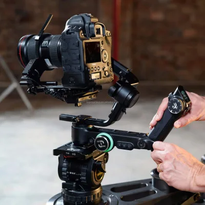 SCORP PRO 3 Axis Gimbal Stabilizer Handheld Anti-shake Camera Stabilizer 2500mAh Camera Gimbal with Remote Pole