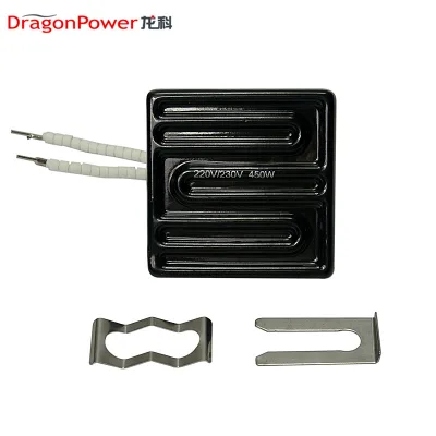 Insulated Back Far Infrared Ceramic Heating Tile Low Surface Temperature for Rubber Mat Hot Forming Heating Equipment