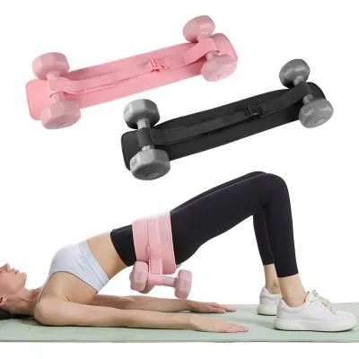 Best Selling Durable Gym Workout Fitness Exercise Training Booty Hip Thrust Belt for Dumbbells Weights