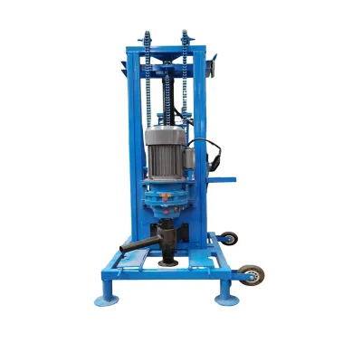 Hot Sale Portable Mini Handheld Electric Wells Drilling 100M Hydraulic Crawler Drilling Rigs and Drill Machine