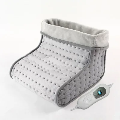 Kingworth Wholesale Under Desk Soft Plush Heated Electrical Feet Warmer With Lcd Controller
