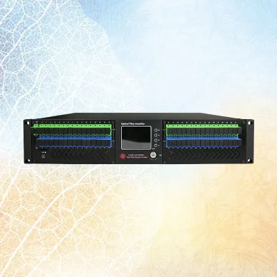 Pon 32-Port WDM EDFA 12V Optical Amplifier 1550Nm 22-23DBi 20-19DBm Multiport for FTTH Use