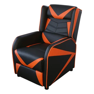Free Sample Chaise Gaming Customized Massage Computer Gamer Sofa Chair Extendable Big Racing Gaming Sofa Chair with Footrest