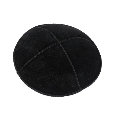 Pure Cotton round Edge Jewish Hat for Men and Women Delicate Soft Ethnic Hat in Pure Color for Casual Wear