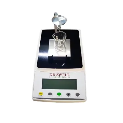 Drawell DW-203M-S/G/A Solid Gold Absorbent Test Aluminum Alloy 0.001g Precision Density Balance