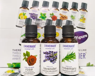 100% Pure Nature Lavender Essential Oil Organic Body and Face Aromatic Moisturizing SPA Skin Care Rose Massage Oil