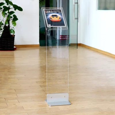 4S Store Acrylic Model Vertical Signboard Floor Desk Data Display Stand Direction Board