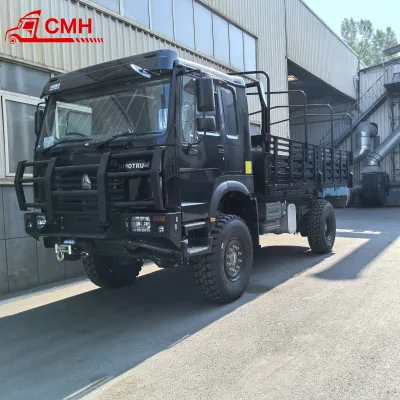 Compact HOWO 4WD Dump Truck for Narrow Mountain Road Logistics
