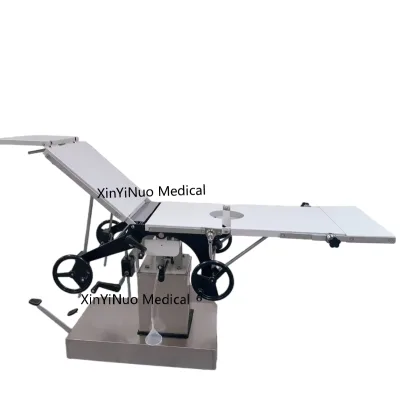 General Surgery and Urology Manual Mechanical Hydraulic Pneumatic Operating Table Price Advantage Good Quality
