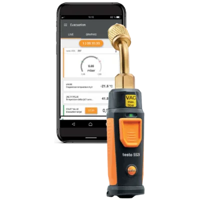 Hot Sale Testo 552i - App-controlled Wireless Vacuum Probe