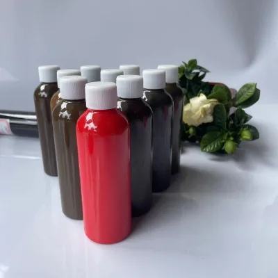 Free Sample Microblading Pigments 100ml Dark Brown Tattoo Ink Manufacturers