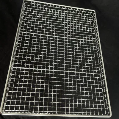Custom Made Stainless Steel 304 Wire Mesh Tray Dehydrator Pan Dryer Drip Pan BBQ Drying Grilling Net Tray