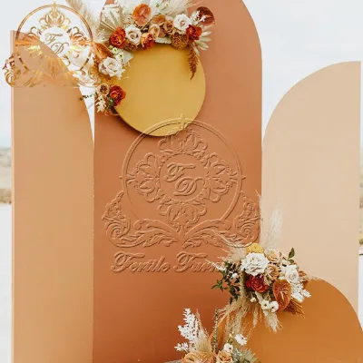Backdrop Ideas Pvc Panel for Wedding Stage Decoration Event Party Wedding Panelbackdrop