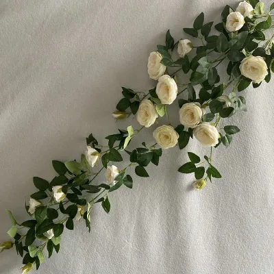 Spring and Autumn Colors Camellia Flower Artificial Flower Wall for Hotel Events Wedding Ceremony Living Room Wall Hanging