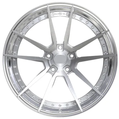 Forged Aluminium Alloy Car Wheels Polish Silver for DIY YOUR CAR Wheel Rims Hub