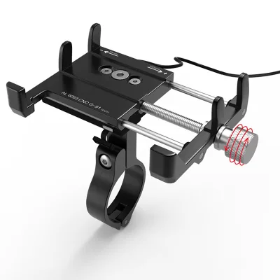 Hot Selling Bike Phone Holder Fast Charging Shockproof and Waterproof Electric Bicycle Phone Holder With USB Charger