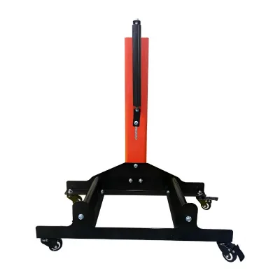 Vehicle Tools Car Detail Roller Frame with Wheels Wheel Rim and Tire Cleaning System