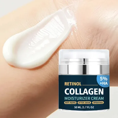 OEM Organic Collagen Moisturizing Anti Aging Firming Lighten Fine Lines Replenish Hydrating Men's Facial Repair Cream