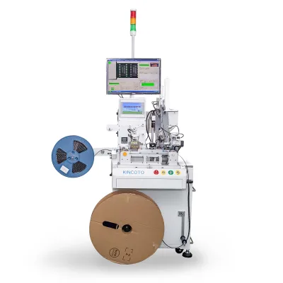 High Efficient Full Automatic IC Package Machine UA18000 Tube to Tape Packaging