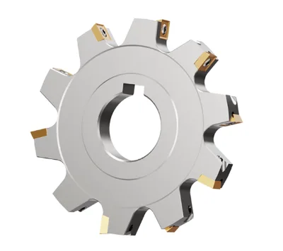 SMD Indexable T-Slot Milling Cutter | SMC Side & Face Slotting Cutter with Replaceable Carbide Inserts