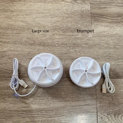 Semi Auto Clothing Cleaning Tool Portable Turbo Washing Machine USB Powered Removes Dirt Washer Mini Washing Machine-HX