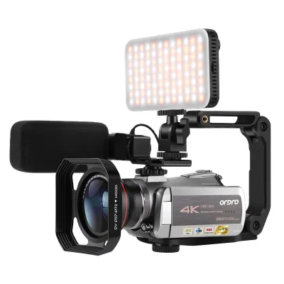 AZ50 4K IR Night Vision Stereo Microphone 3.1 Inch IPS Touch Panel Video Camera
