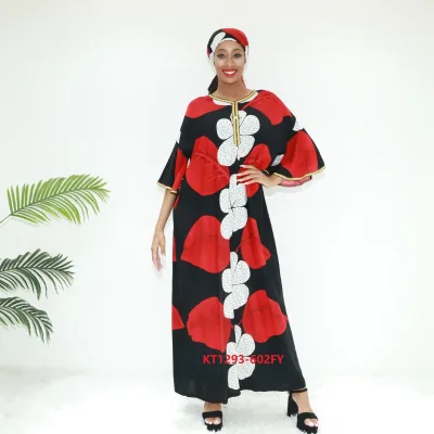 African Dresses Caftan Takchita Marocaine  Love Sahara KT1293-602FY Tanzania Boubou Dera