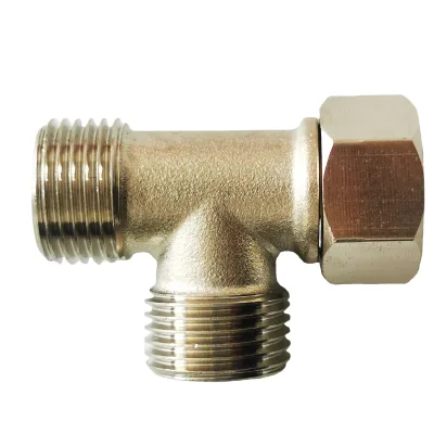 Stainless Steel Diverter Three-way Valve 1/2 Interface Live Connection Three-way Valve Copper