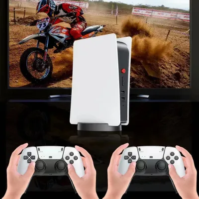 M5 HD Retro Classic TV Game Console with 64GB Memory & Wireless Controller 9 Simulators Arcade Station Video Game Dongle