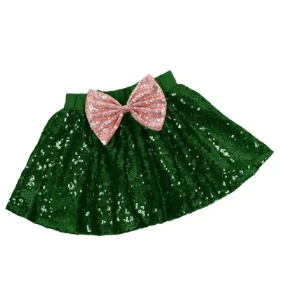 OEM Design Girls Tutu Skirt Layered Sequin Skirts Tulle Dance Skirt for Party 2-14Y Toddler Little Girls