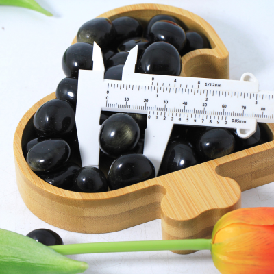 Hot Sales Natural Golden Obsidian Tumbled Stone Crystal Healing Rocks for Ornaments Spiritual Meditation Decoration