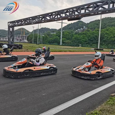 Outdoor Racing Go-Kart Electric Karting for Boys and Girls Go Kart