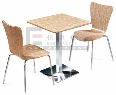 Cafe Shop Furniture Cafe Table and Chairs 2-Seater Restaurant Table Sets