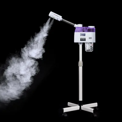 Skin Care Tools Best Selling Facial Steamer White Portable Electric Facial Steamer  Hot Mist Function Stand Facial Steamer