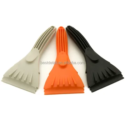 9" Winter Exterior Car Accessories Tools Auto Detailing Snow Remover Shovel Car Ice Scraper for Windshield Window Glass Fridge