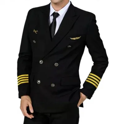 Custom High Quality Unisex Aviation Blazer Pants Uniforms Training Wear
