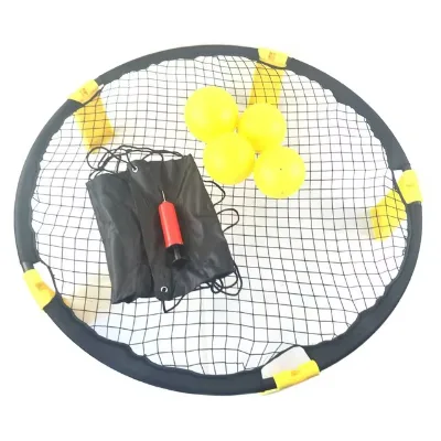 Outdoor PVC Beaching Volleyball Sports Game Set Ensemble Volleyball Park Junior Entertainment Mini Inflatable Volleyball Set