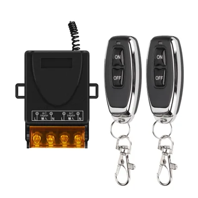 YLAC02+AK-J027 RF Wireless Remote Control Switch 433MHz 30A CE/FCC/PSE Certified for Lights Water Pumps & Doors C684