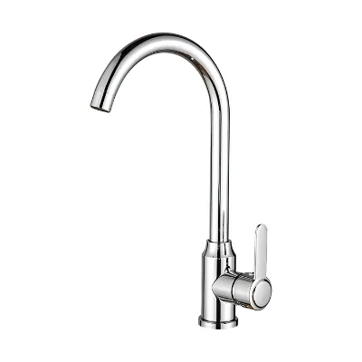 Hot Cold Stainless Steel Kitchen Sink Faucet New Pull Sprayer Mixer With Spring Brushed Black Chrome Finish for Hotels and Homes