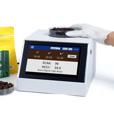 Digital Coffee Colorimeter LS177C Electronic Coffee Spectrophotometer Measuring Coffee Beans of Various Uneven Shapes