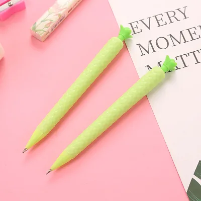 Mechanical Pencil Cute No Sharpening Unbreakable Lead Drawing Pencil Cartoon Learning Stationery Plastic Propelling Pencil