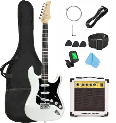 Electric Guitar Kit  for Strater Guitar with Amplifier 10 Watt OEM