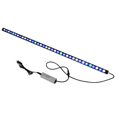 3TreeLED 115cm 108W 36*3W IP65 Waterproof Aluminum LED Grow Light Panel Aquarium Adjustable Brackets High Brightness Ra90 50000h